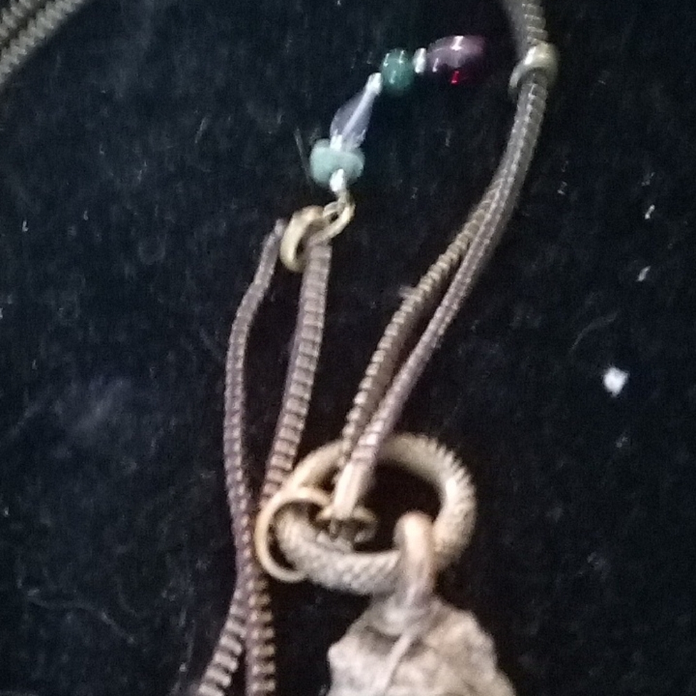 Gold-Tone Necklace - Women Jewelry Fyi.. Looks Like The Tip Is Broken Off .. View 3